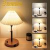 Table 3 Levels Stepless USB Bedside Desk Table Lamp Light, Rechargeable, Toning, Dimming, Output, Stylish, Retro, Lamp, Light,