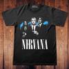 Nirvana Unisex T Shirt NeverMind Kurt Cobain Tour Tee