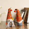 Fall Gnome Pumpkin Sunflower Mini Doll Dwarf Plush Ornaments for Christmas Autumn Thanksgiving Decor Gifts Halloween