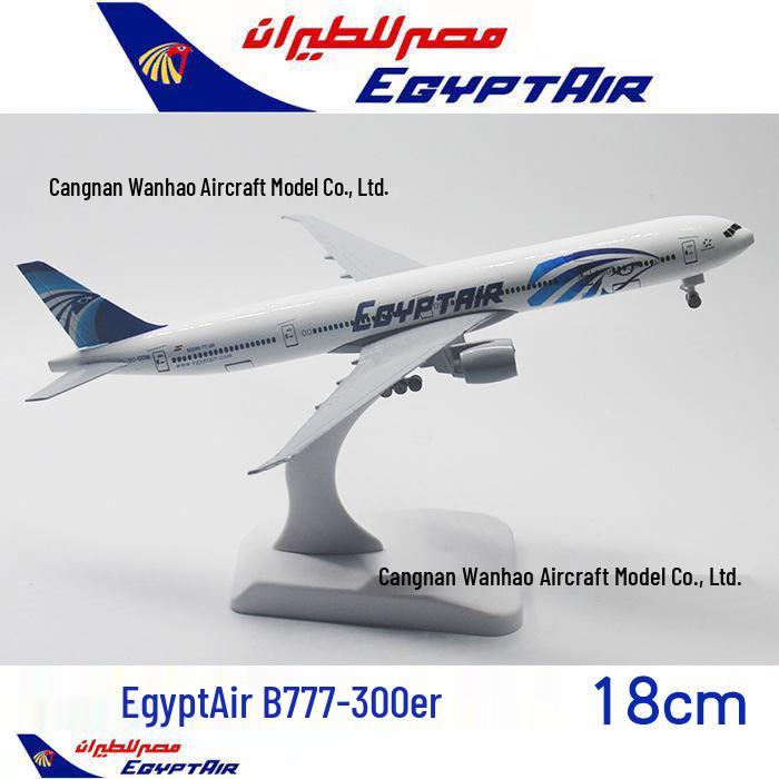 Metal Aircraft Model B777-300ER 20cm - China Eastern Airlines Vietnam Indonesia Collection Gift.