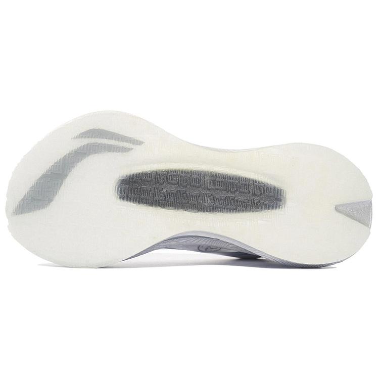 Li Ning Shadow 1.0 Stable Cushioning Slip Resistant Abrasion Resistant Breathable Low Top Running Shoes Women's Silver ARRS002-7