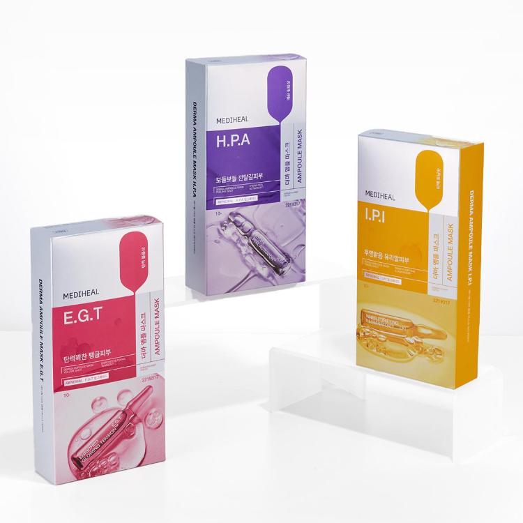 Mediheal Ampoule Mask 26ml x 10 sheets (HPA/ IPI/ EGT ) (3 Options)