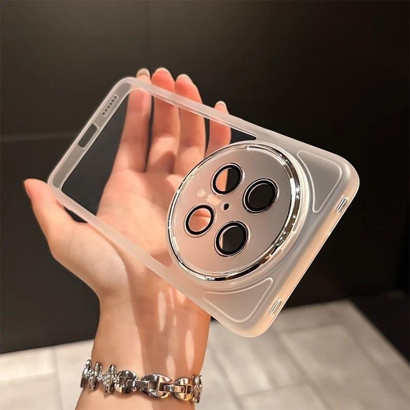 Applicable To Huawei Mate70pro Phone Case with Built-in Lens Film and Mate60pro All-inclusive Anti-drop Protective Case