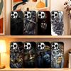 Reaper S-Skull Skeleton Gun  Phone Case For iPhone 17,16,15,14,13,12,11 Plus,Pro Max,XS,Colorful Silver Black Cover