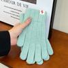 Thicken Knitted Gloves Windproof Touch Screen Gloves Casual Women Men Gloves