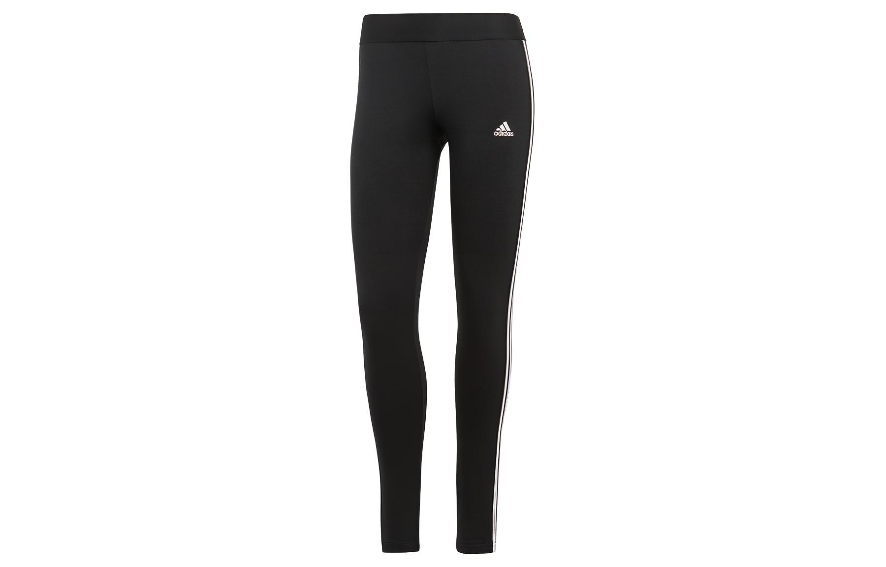 Adidas Women s Loungewear Essentials 3 Stripes Leggings Black/White GL0723 L