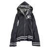 2026 New Arrival Dark Streetwear Zip Up Hoodie Y2K Slim Fit Gothic Sweatshirt Teens Youth