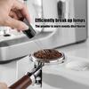 Stainless Steel Italian Espresso Wdt Tool With Magnet, 8-Needle Powder Dispersion Stirrer, Filter Cup, Coffee Pot Accessories