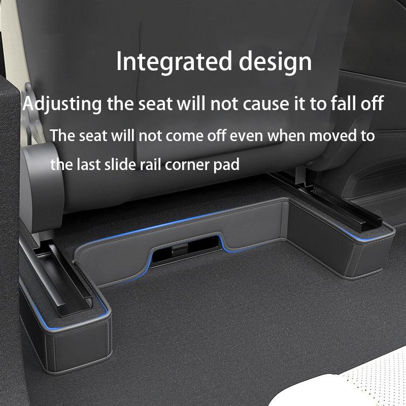 For Tesla Model Y Juniper 2025 Nappa Leather Front and rear Under seat corner protectors vehicle  Car Interior Accessories