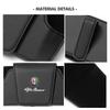 Car Glasses Case Sun Visor Eyeglass Holder Card Ticket Clip For Alfa Romeo Giulia 147 Mito 156 159 166 GT Stelvio Brera Volante