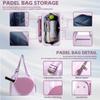 Nylon Pickleball Schlägertasche Schultertasche Große Kapazität Pickleball Handtasche Outdoor-Sport