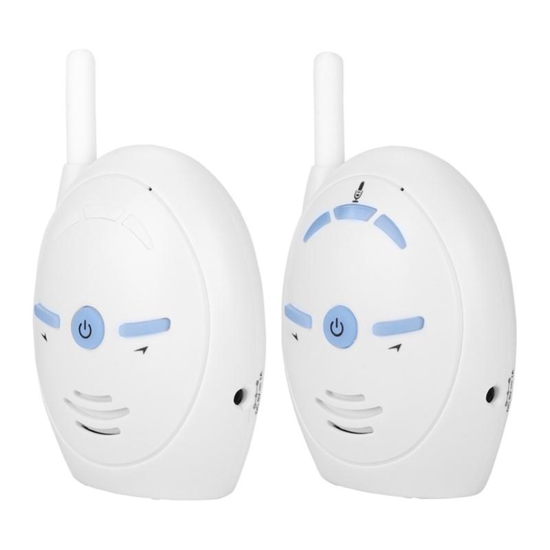 Baby Monitor Audio Digitale Wireless 2.4GHz Nanny Interfono Camera Allarme Elettronico