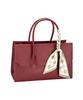 David Jones Madeleine 3-Way Scarf Tote Leather Bag Warm Taupe (Cm7416-1)