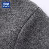 ROMON Men's 100% Pure Cashmere Thickened Cardigan Sweater