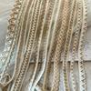 Ethnic Lace Trim: DIY Hemp Rope & Cotton Woven Tape for Retro Decorative Edges. Perfect for Clothing, Shoes, and Hats.