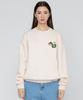 GRAVER [Unisex] Good Snake Sweatshirt_Cream