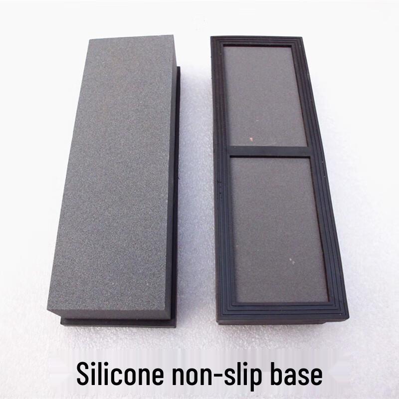 SaiJiaRui Black Silicon Carbide Sharpening Stones with Base