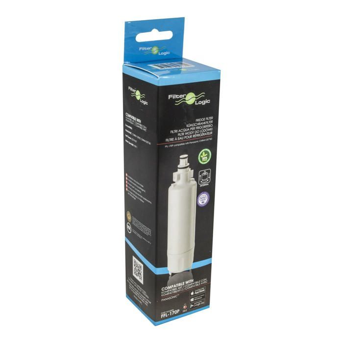 2 x filterlogic ffl-170p filtre compatible avec panasonic cnrah-257760, cnrbh-125950 cartouche réfrigérateur