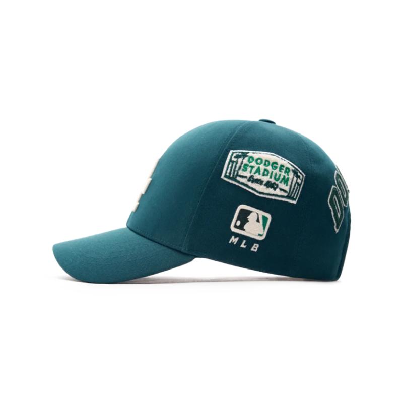 MLB Polyester Cotton Baseball Caps Unisex Green Fashion 3ACPV053N07GND