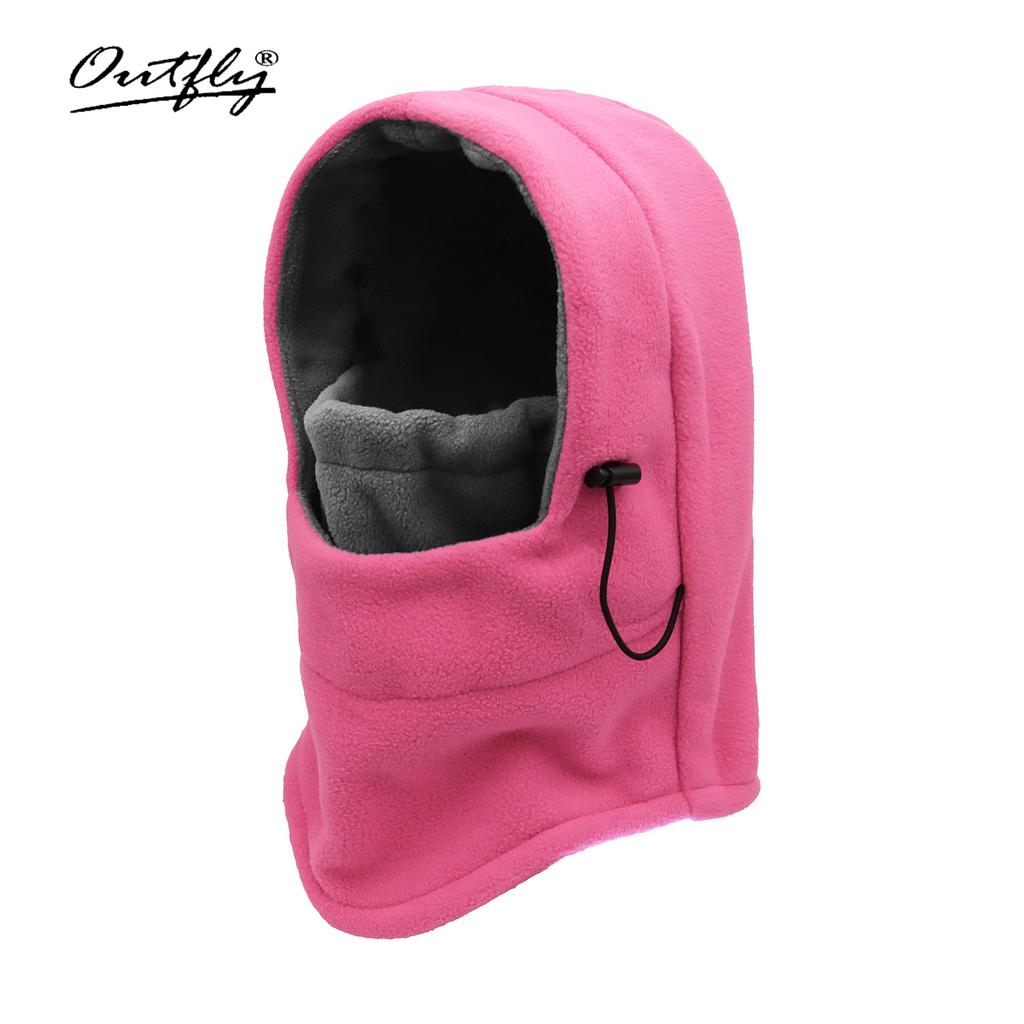 Outdoor Ski Fahren Kopfbedeckung Maske Fleece Sturmhaube Kopfbedeckung