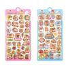Vibrant Crystal Stickers Showcasing Playful Cartoon Capybara Safe For Youngsters Art Activities And Fun