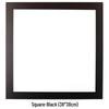 Children's Art Craft Cardstock: 20 Sheets of Colored, Thick, Square Paper with Round Borders