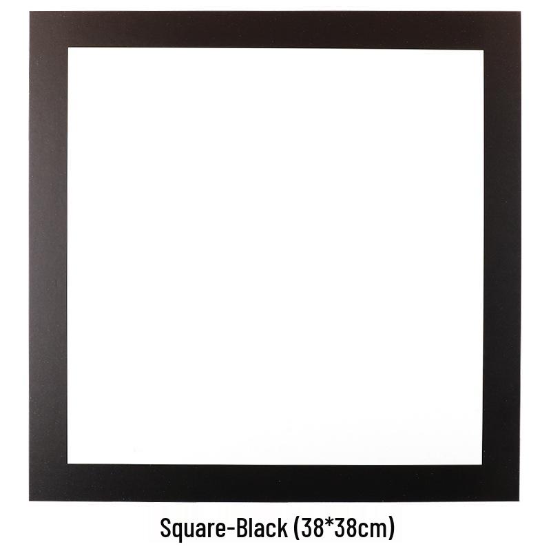 Children's Art Craft Cardstock: 20 Sheets of Colored, Thick, Square Paper with Round Borders