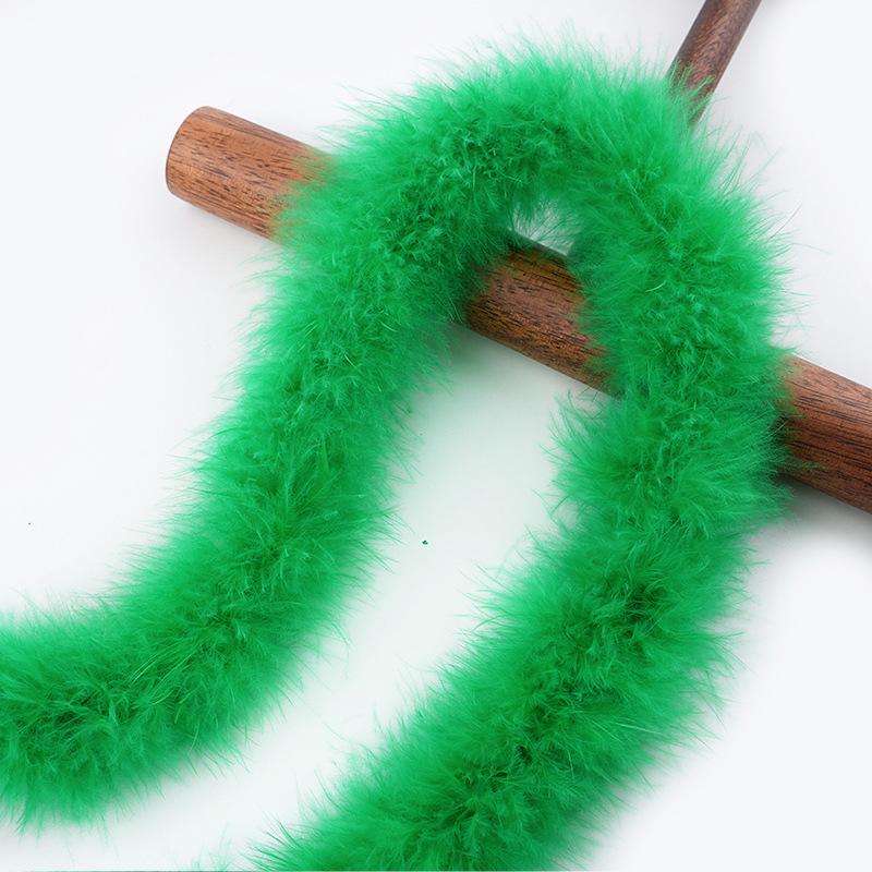 Colorful Turkey Feather Strips for DIY Crafts and Christmas Decorations