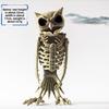 Halloween Dark Animal Skeletons For Haunted House Decor