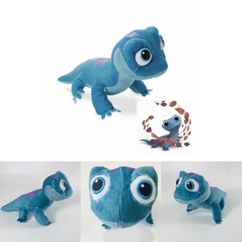 2 Fire Spirit Salamander Plush Doll Toy Soft Blue Lizard For Kids**