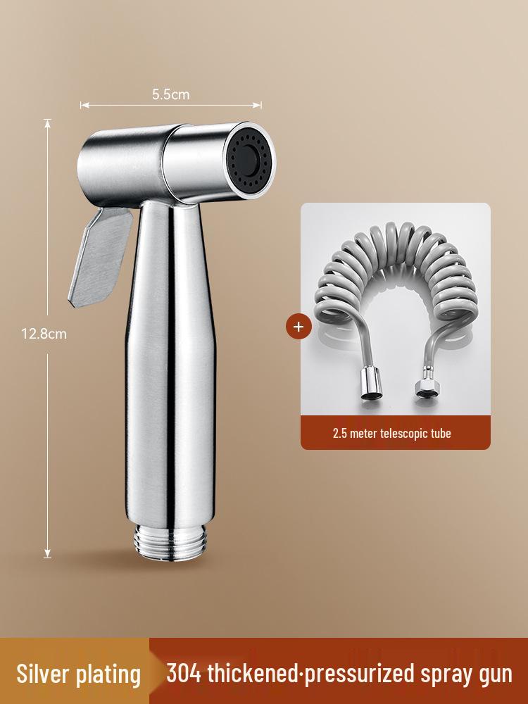 

All-Copper Dual-Function Handheld High-Pressure Bathroom Spray Gun