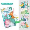 3D Animal Tail Cloth Book Washable Cloth Book Toys Creative Crispy Cloth Book  0-36 Months