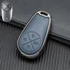 Signal Unobstructed Double-Sided Leather Metal Key Shell for 2022 NIO ES6, ES8, EC6