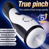 Automatic Blowjob Sucking Masturbators for Men Vagina Vibrator Male Masturbation Cup Pussy Pocket Heated Adult Sex Store 18