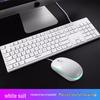 You Shi W9518C Wired Keyboard and Mouse Set