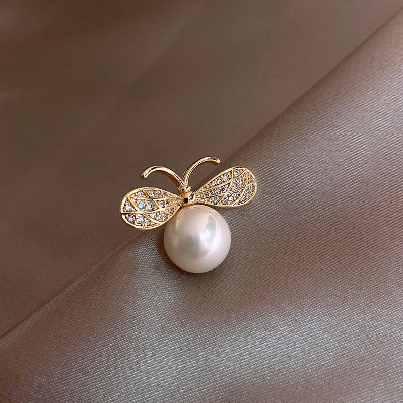 SKEDS Spille Gioiello Raffinate Moda Donna Stile Coreano Spille Creative Vintage Lusso Spille Strass Per Abbigliamento Da Donna