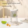 HAERS Heat-Resistant Glass Straw Cup