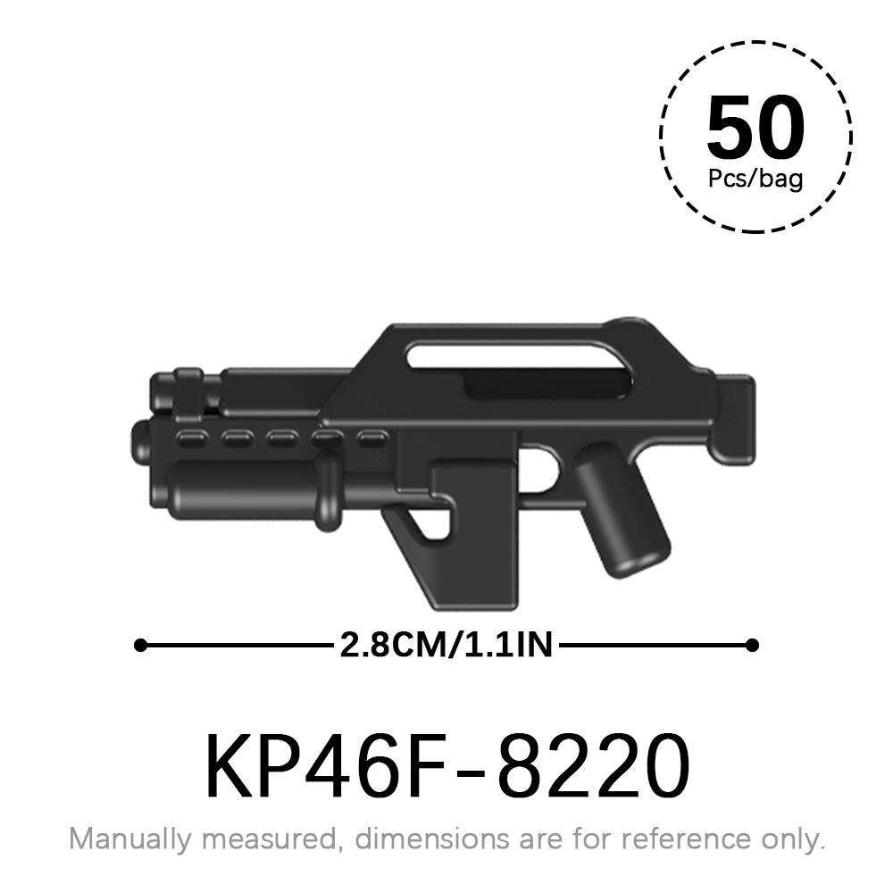 50pcs/lot Military Weapons Set SWAT WW2 Action Figures Parts MOC Bricks Star WW2 Corps Gun Accessories Building Blocks Kids Toys