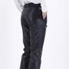 Men's Summer Stretchy PU Leather Pants: Waterproof, Oil-Resistant, Dirt-Resistant, Loose-Fit, Lightweight, Work Safety Casual Pants.