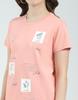 MONTE CARLO Women's Printed Round Neck Top