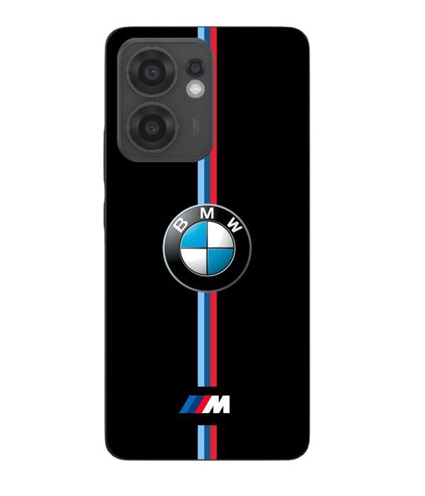Coque Maniacase Pour Oppo Reno 13F BMW logo couleur M