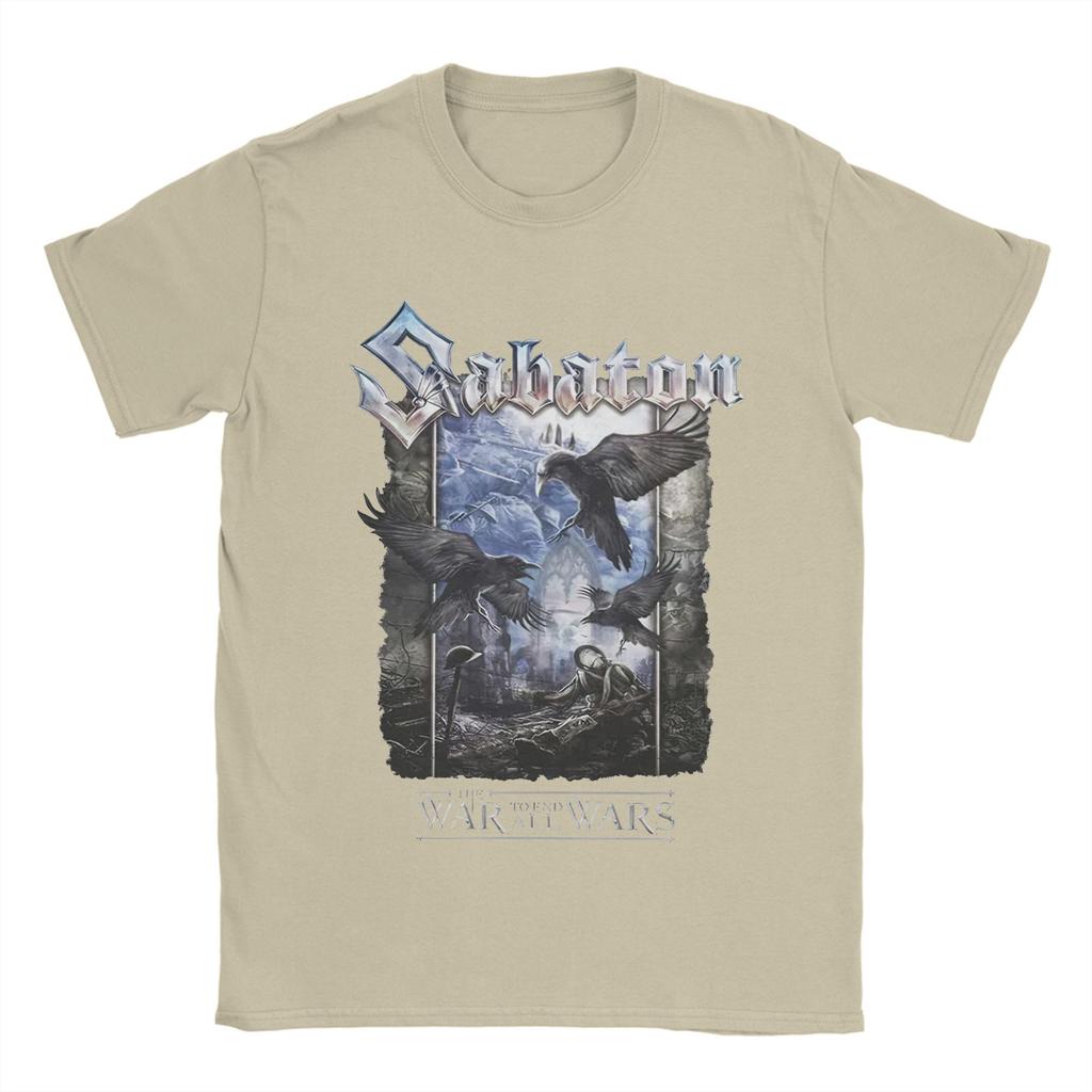 S-Sabatoned The War To End All Wars  Graphic Printing T Shirts for Men Women  100% Cotton  Tee Shirt Clothing