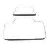 Universal Soft Motorcycle Passenger Backrest Pad Trunk Top Case Sticker Cushion