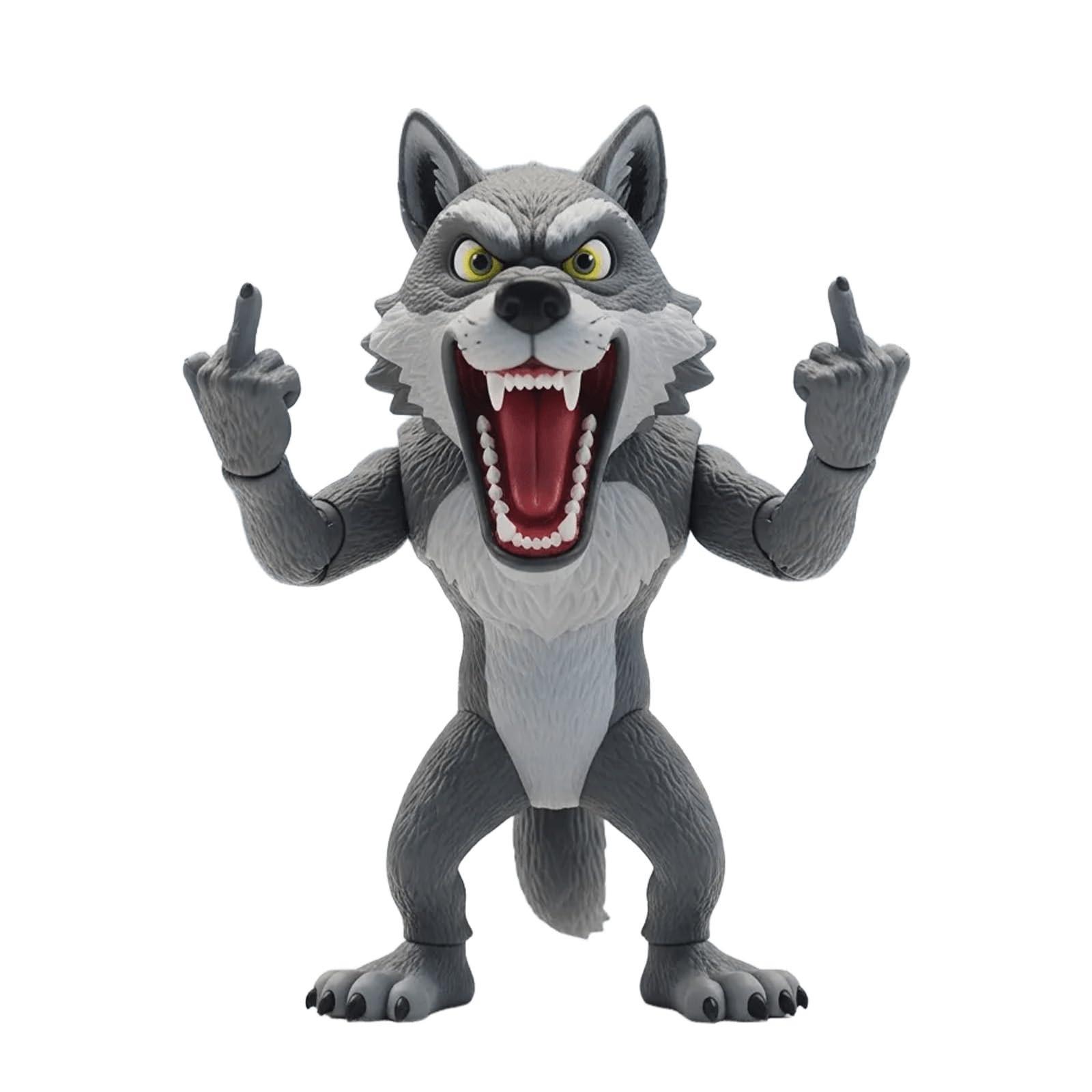 

Банда Злых Животных, Причудливая Статуэтка Животного с Средним Пальцем, Статуэтка Злого Шимпанзе со Средним Пальцем, Домашнее Украшение в виде Статуэтки Животного One Size