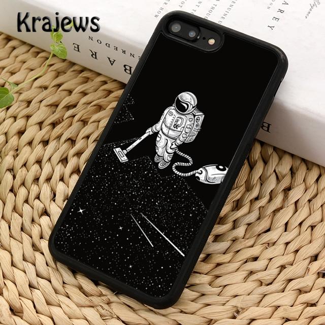 Krajews Чехол для телефона Астронавт Звезды Созвездие Для iPhone 17 Air 16 15 14 plus 11 12 13 pro max coque iPhone 11pro max