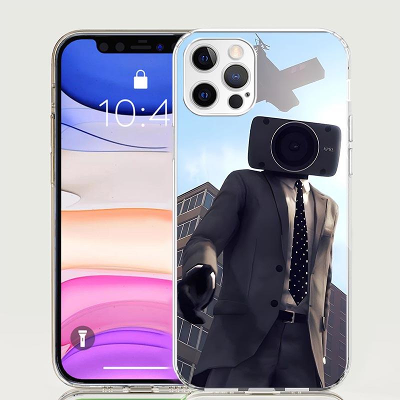 S-Skibidi Toilet Mobile Cell Phone Case For iPhone 17 Air 16 15 Plus 11 14 Pro Max 13 Mini 12 7 8 + SE Pattern Art Customized Co