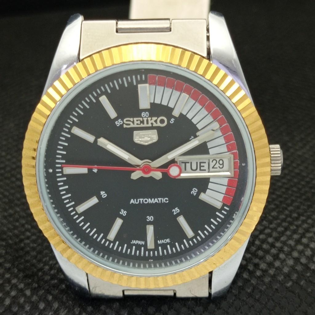 REFURBISHED VINTAGE SEIKO TRANSPARENT BACK JAPAN MENS AUTOMATIC WATCH A305118-9 SKU575b-a305118