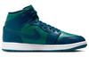 Jordan 1 Mid Teal French Blue Women's BQ6472-301