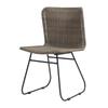 OEING Outdoor Woven Rattan Bar Stool