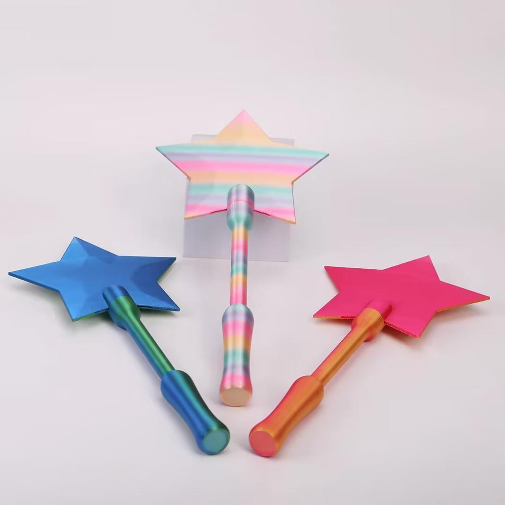 New Magic Credit Card Wand 3D Printed Tap To Pay Card Holder Portable Cute Star Magic Wand Holder Holiday Birthday Gifts